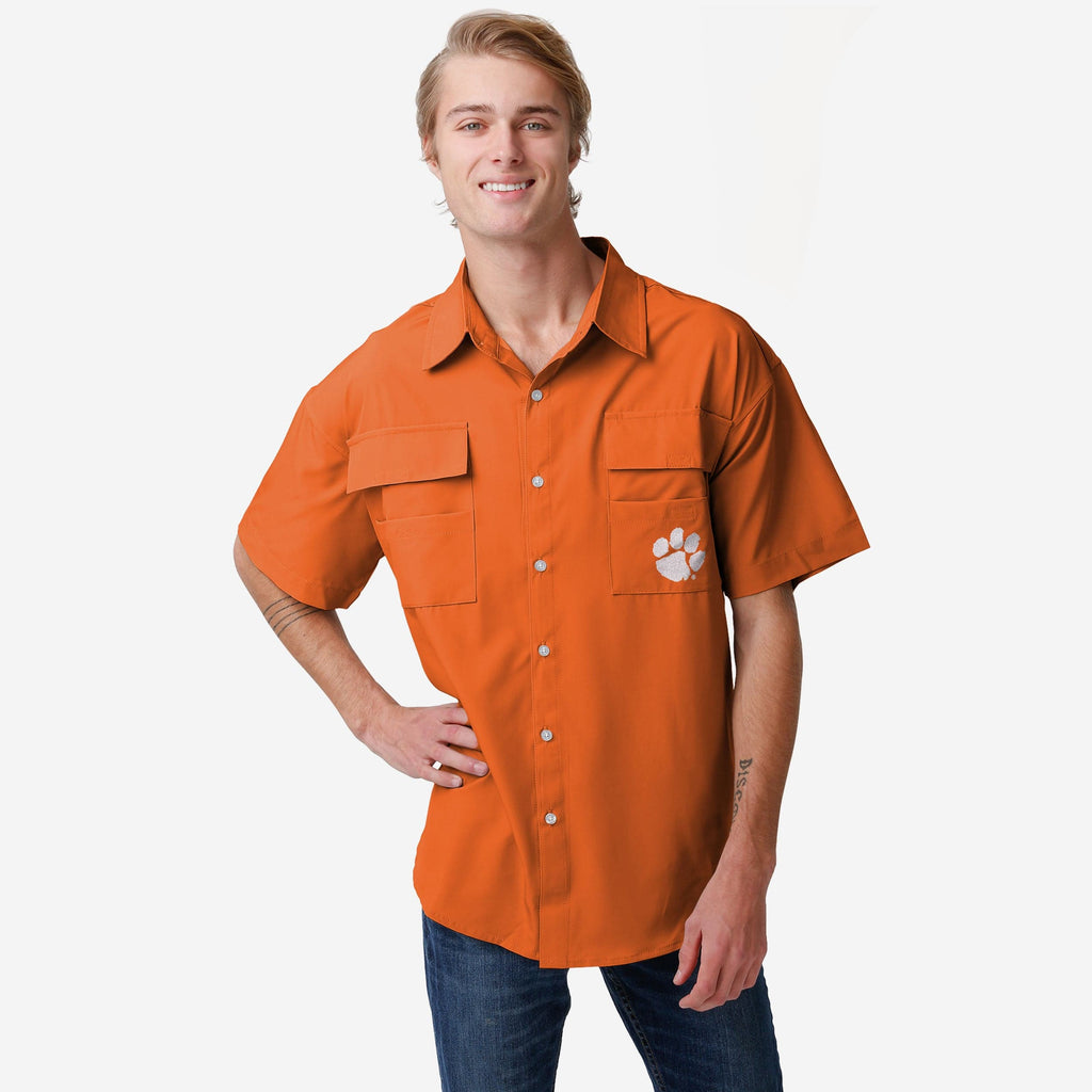 Clemson Tigers Gone Fishing Shirt FOCO S - FOCO.com