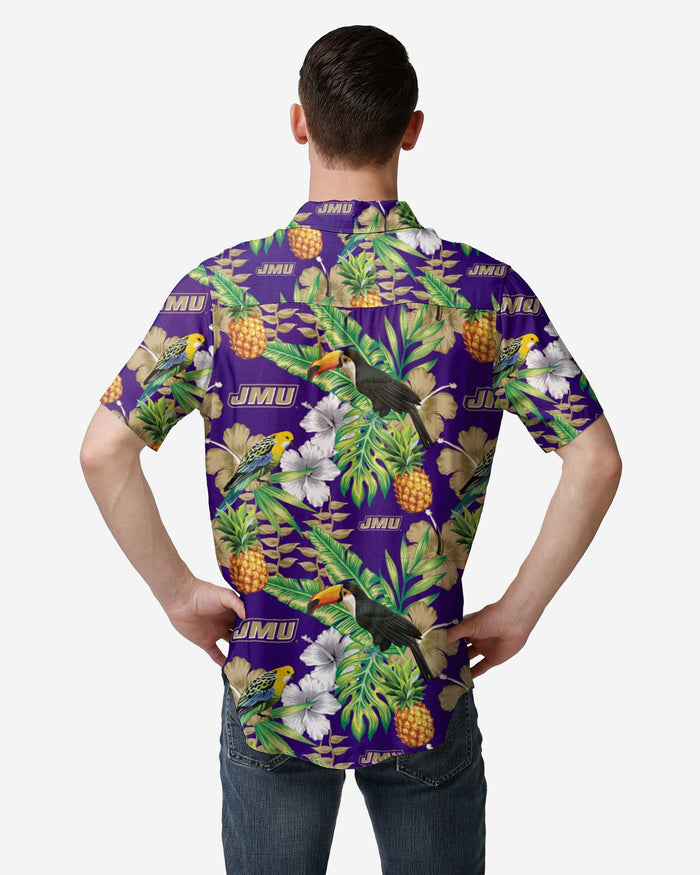 James Madison Dukes Floral Button Up Shirt FOCO - FOCO.com