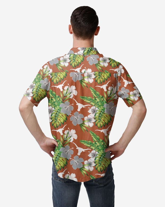 Texas Longhorns Original Floral Button Up Shirt FOCO - FOCO.com