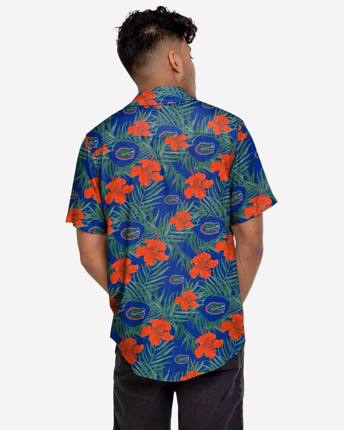 Florida Gators Hibiscus Button Up Shirt FOCO - FOCO.com