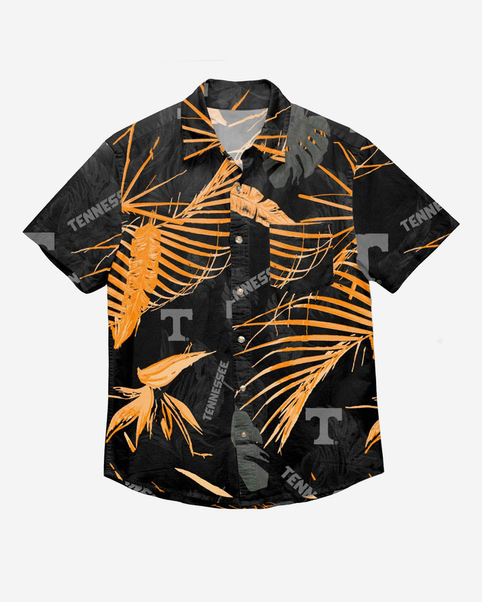 Tennessee Volunteers Neon Palm Button Up Shirt FOCO - FOCO.com