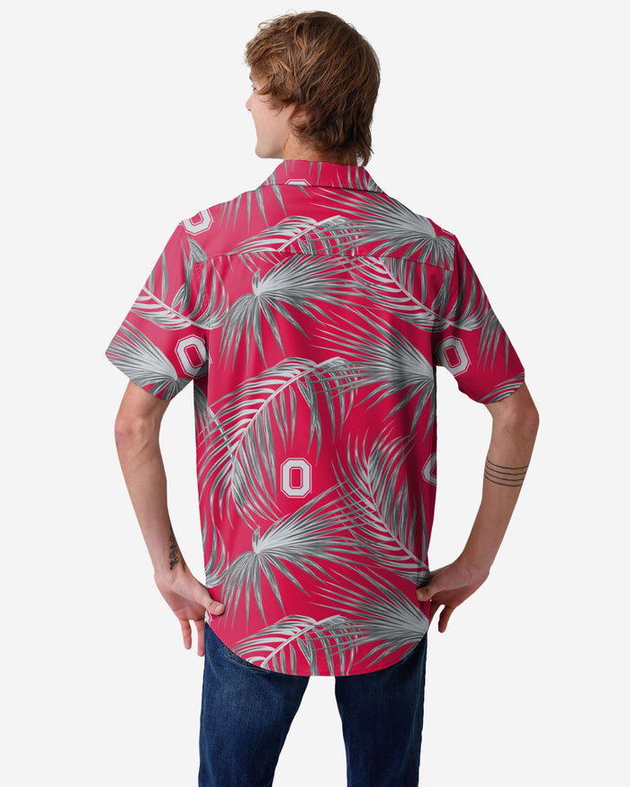 Ohio State Buckeyes Hawaiian Button Up Shirt FOCO - FOCO.com