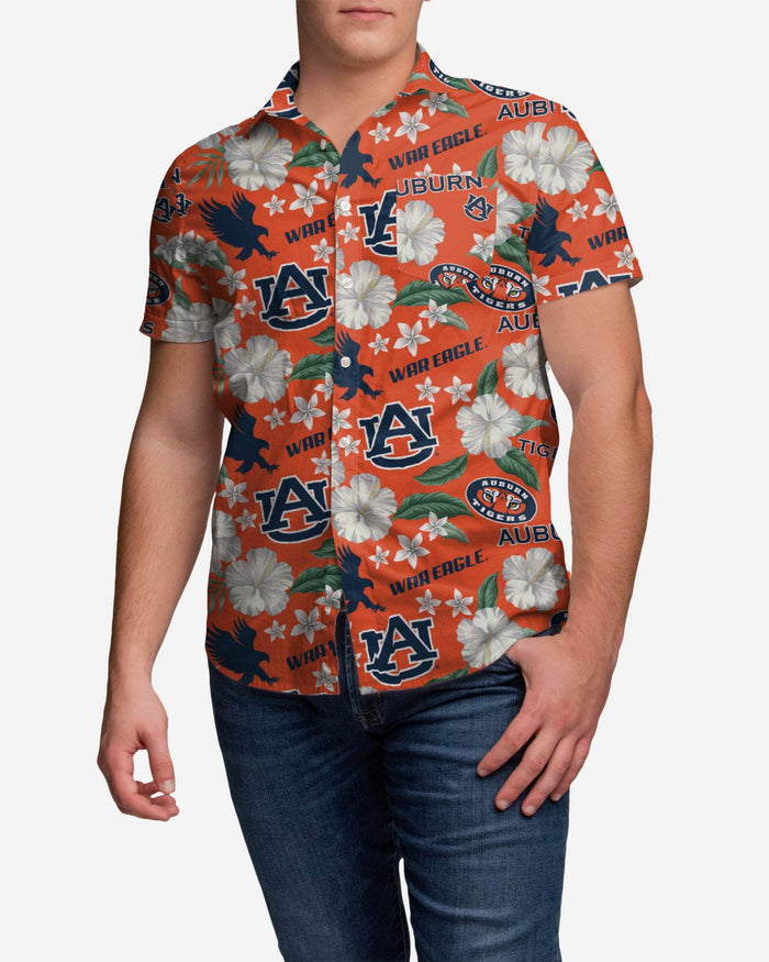 Auburn Tigers City Style Button Up Shirt FOCO S - FOCO.com