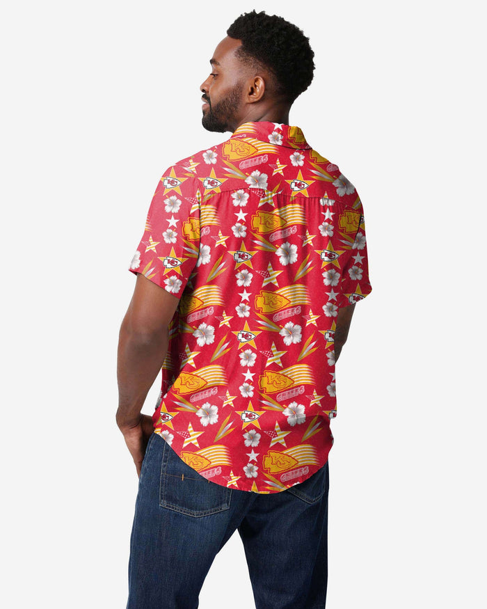 Kansas City Chiefs Americana Button Up Shirt FOCO - FOCO.com