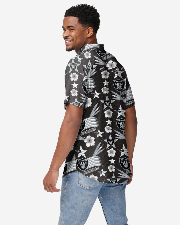 Las Vegas Raiders Americana Button Up Shirt FOCO - FOCO.com