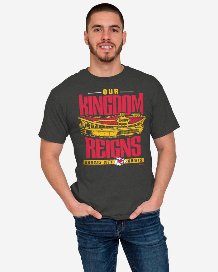 Kansas City Chiefs Our Kingdom Reigns T-Shirt FOCO S - FOCO.com