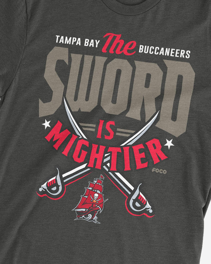 Tampa Bay Buccaneers Sword Is Mightier T-Shirt FOCO - FOCO.com