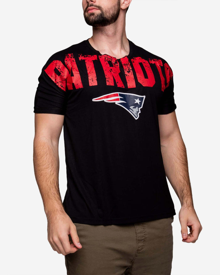 New England Patriots Legacy Wordmark T-Shirt FOCO S - FOCO.com