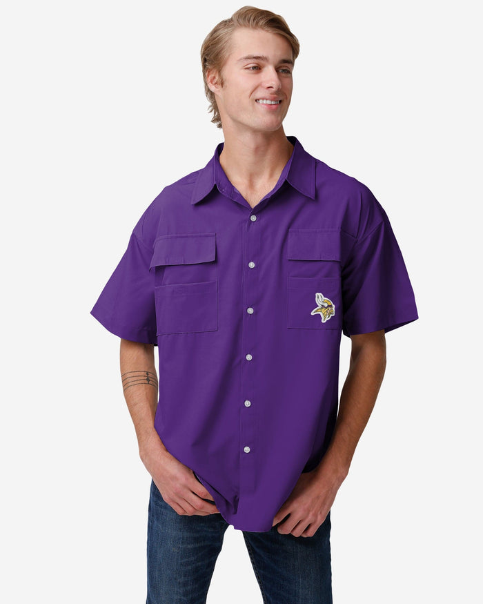 Minnesota Vikings Gone Fishing Shirt FOCO S - FOCO.com