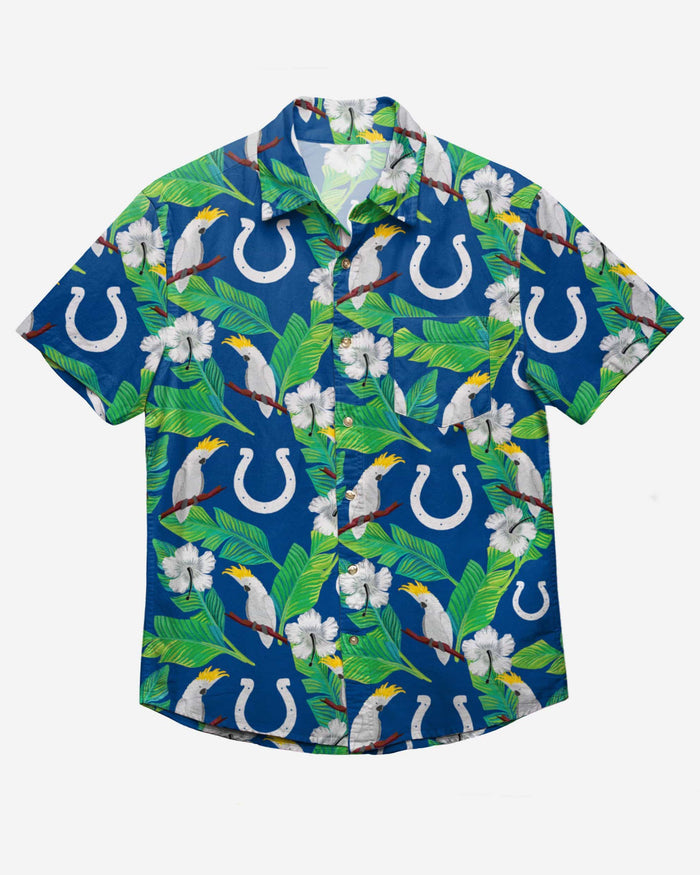 Indianapolis Colts Floral Button Up Shirt FOCO - FOCO.com