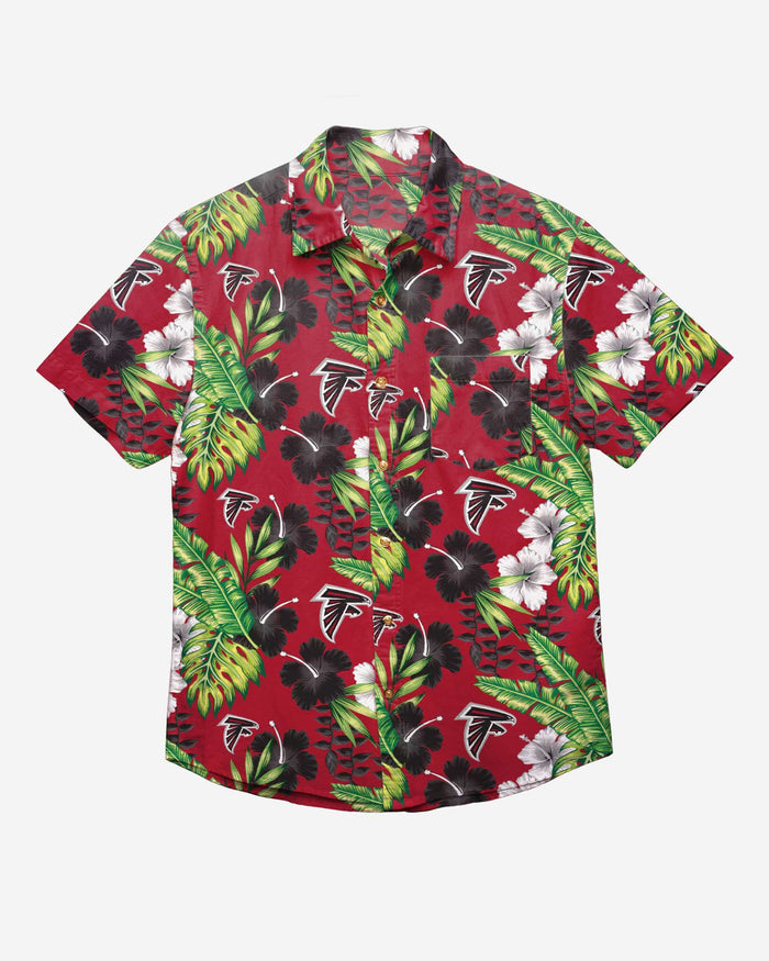 Atlanta Falcons Floral Button Up Shirt FOCO - FOCO.com