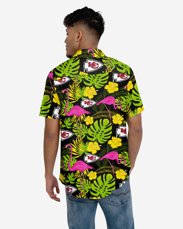 Kansas City Chiefs Highlights Button Up Shirt FOCO - FOCO.com