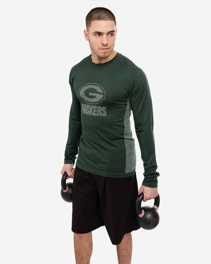 Green Bay Packers Long Sleeve Performance Pride Shirt FOCO - FOCO.com