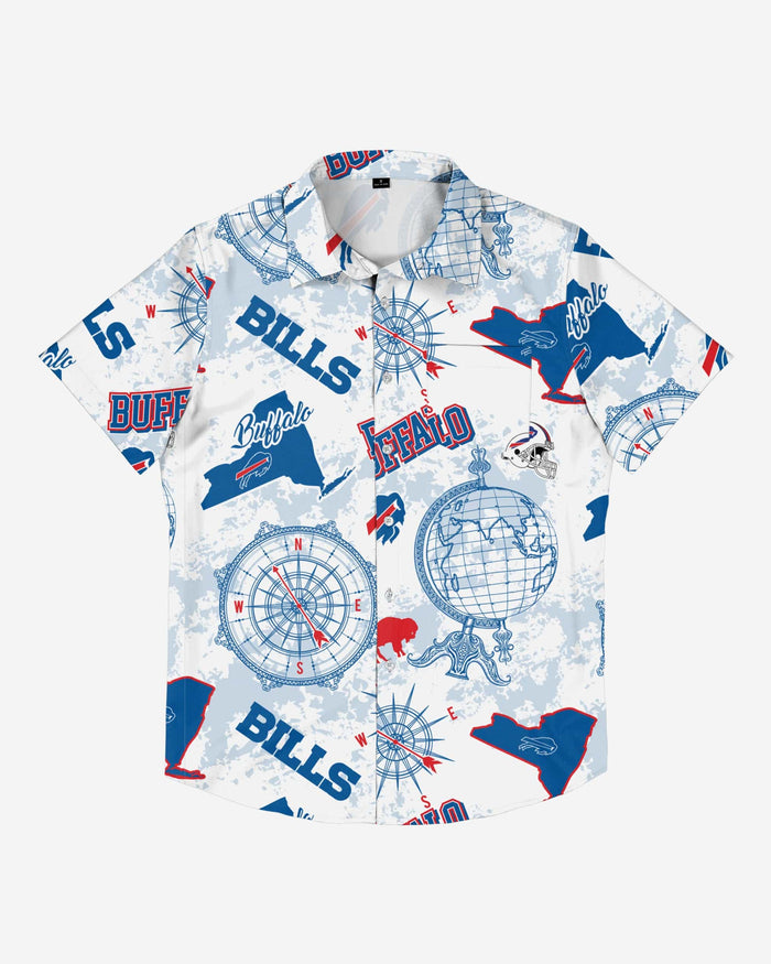 Buffalo Bills Mercader Button Up Shirt FOCO - FOCO.com