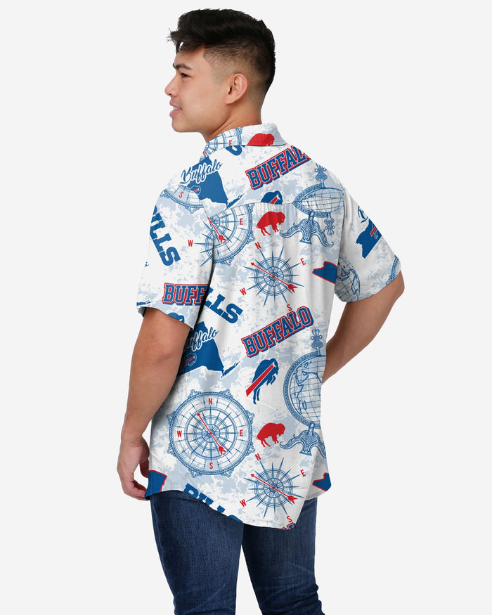 Buffalo Bills Mercader Button Up Shirt FOCO - FOCO.com