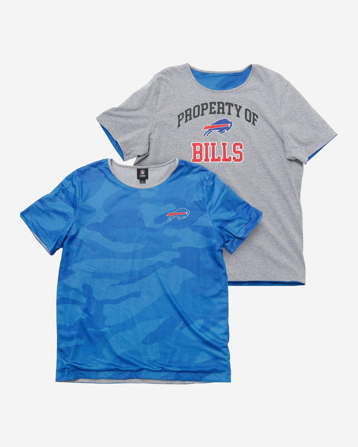 Buffalo Bills Reversible Mesh Matchup T-Shirt FOCO - FOCO.com