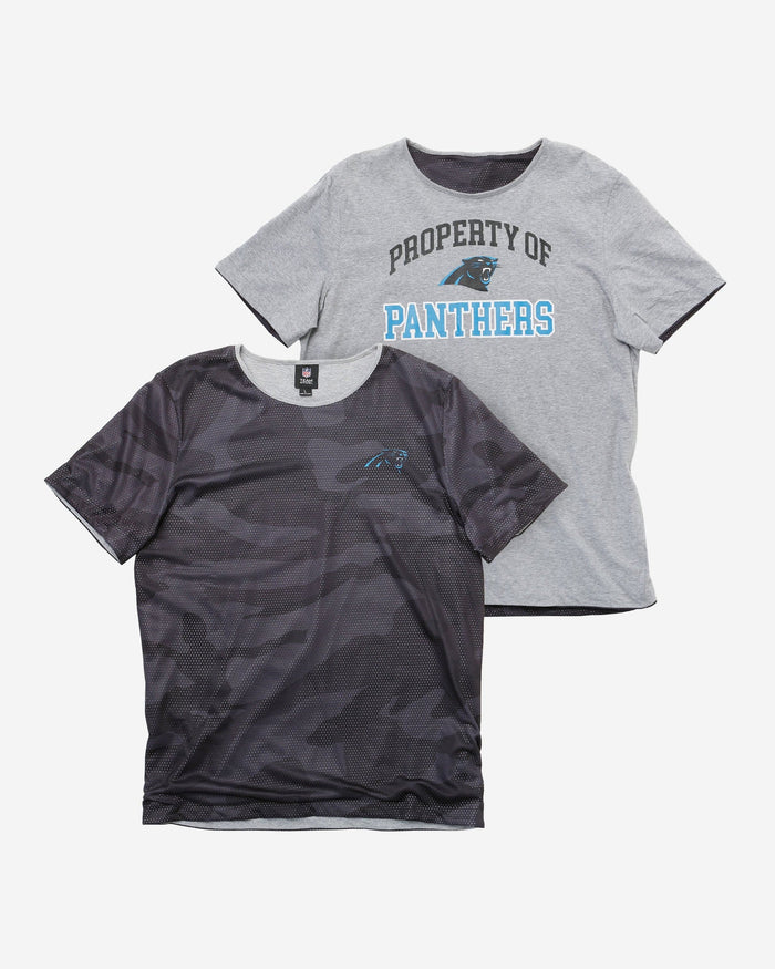 Carolina Panthers Reversible Mesh Matchup T-Shirt FOCO - FOCO.com