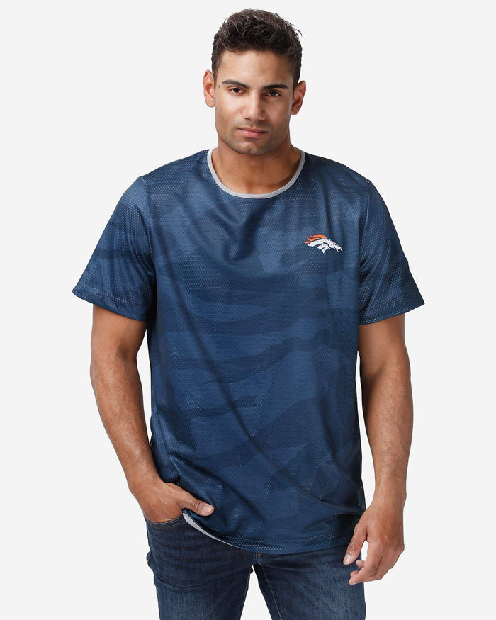 Denver Broncos Reversible Mesh Matchup T-Shirt FOCO S - FOCO.com