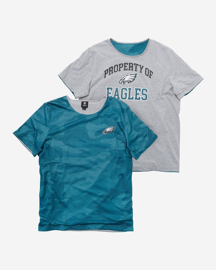 Philadelphia Eagles Reversible Mesh Matchup T-Shirt FOCO - FOCO.com