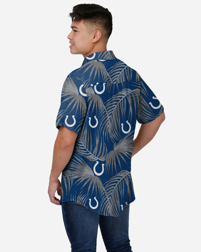 Indianapolis Colts Hawaiian Button Up Shirt FOCO - FOCO.com