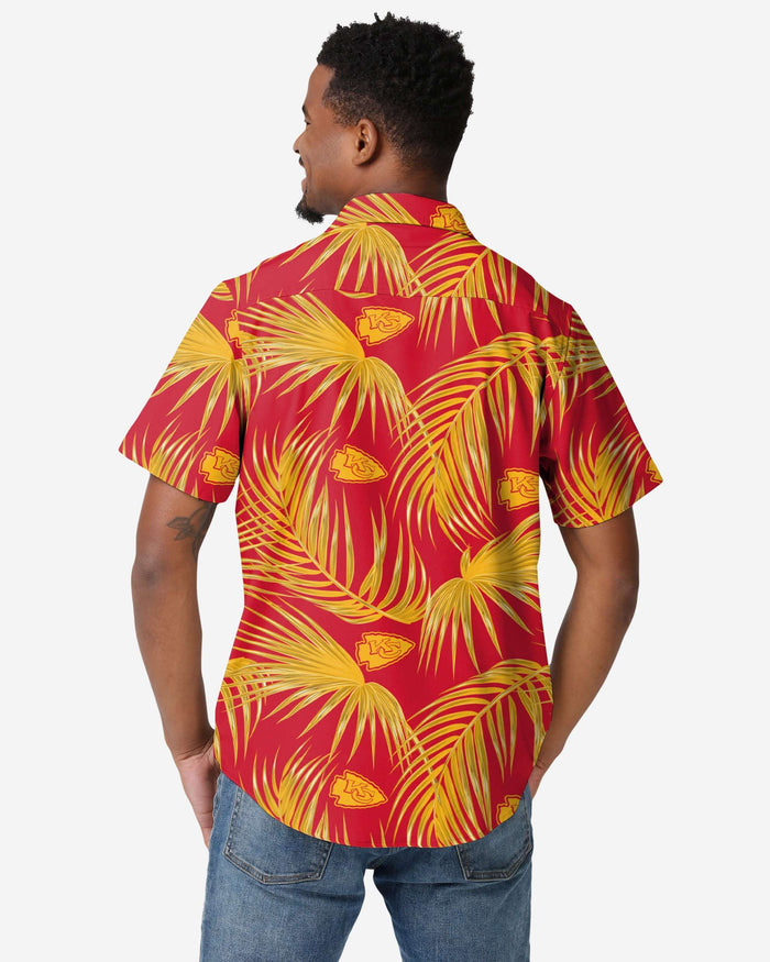Kansas City Chiefs Hawaiian Button Up Shirt FOCO - FOCO.com