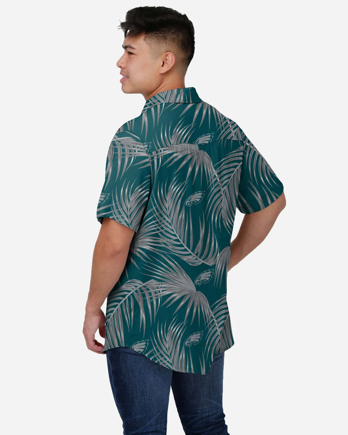 Philadelphia Eagles Hawaiian Button Up Shirt FOCO - FOCO.com