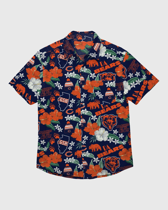 Chicago Bears City Style Button Up Shirt FOCO - FOCO.com