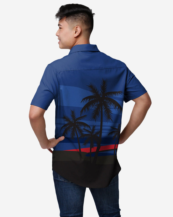 Buffalo Bills Tropical Sunset Button Up Shirt FOCO - FOCO.com