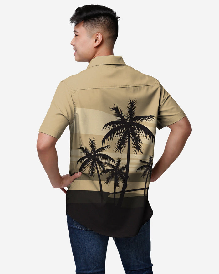 New Orleans Saints Tropical Sunset Button Up Shirt FOCO - FOCO.com