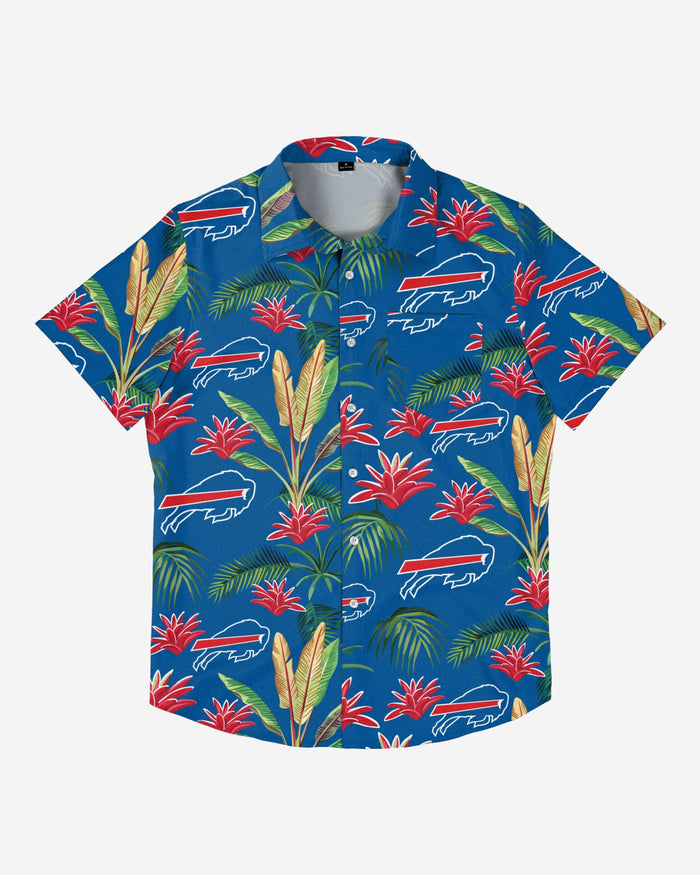 Buffalo Bills Victory Vacay Button Up Shirt FOCO - FOCO.com