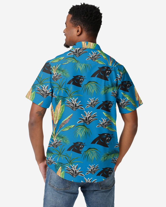 Carolina Panthers Victory Vacay Button Up Shirt FOCO - FOCO.com