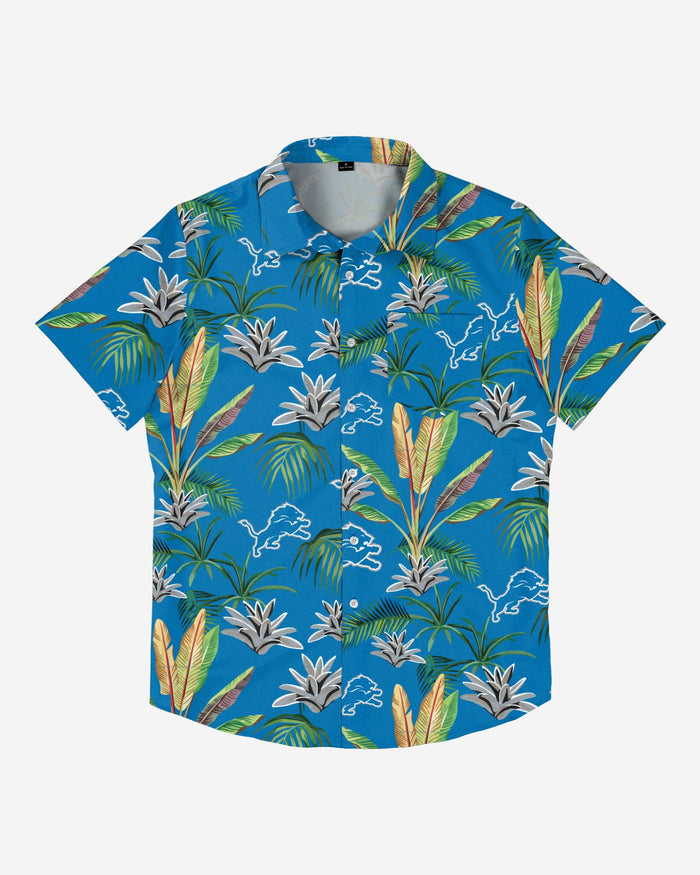 Detroit Lions Victory Vacay Button Up Shirt FOCO - FOCO.com