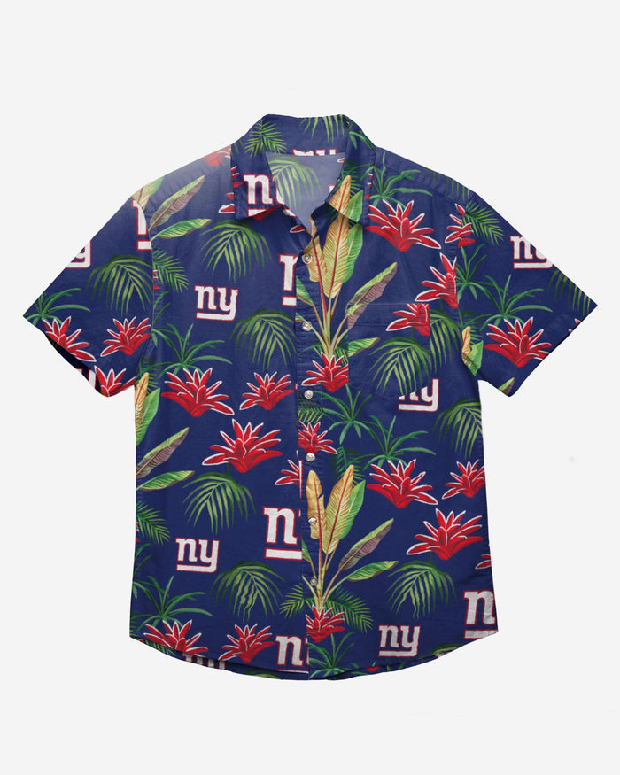 New York Giants Victory Vacay Button Up Shirt FOCO - FOCO.com