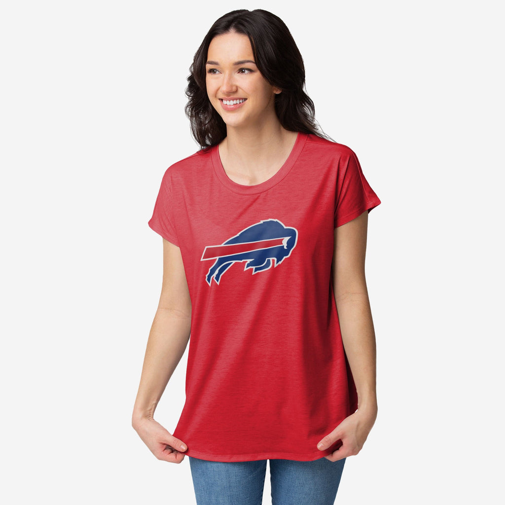 Buffalo Bills Womens Big Logo Tunic Top FOCO S - FOCO.com