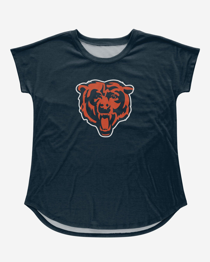 Chicago Bears Womens Big Logo Tunic Top FOCO - FOCO.com