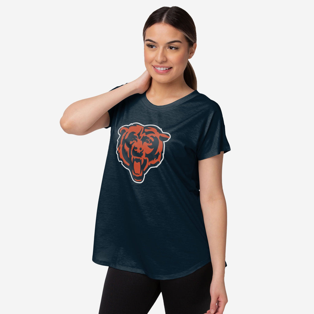 Chicago Bears Womens Big Logo Tunic Top FOCO S - FOCO.com
