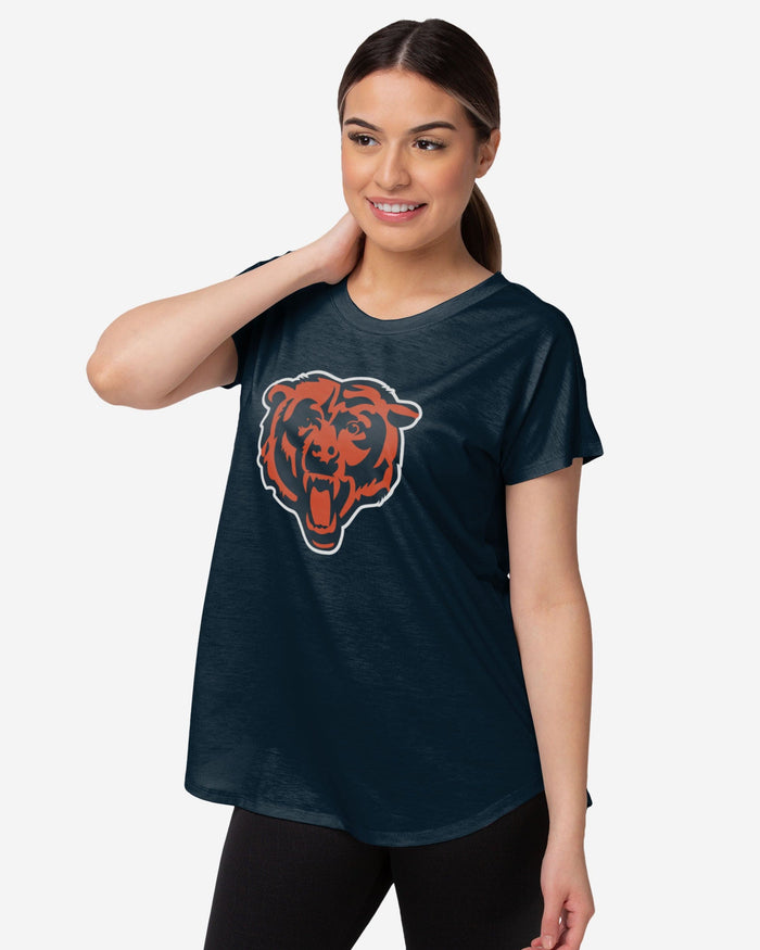 Chicago Bears Womens Big Logo Tunic Top FOCO S - FOCO.com