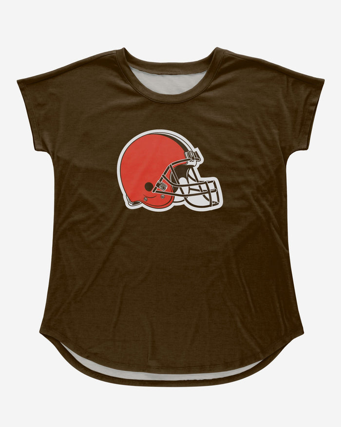 Cleveland Browns Womens Big Logo Tunic Top FOCO - FOCO.com