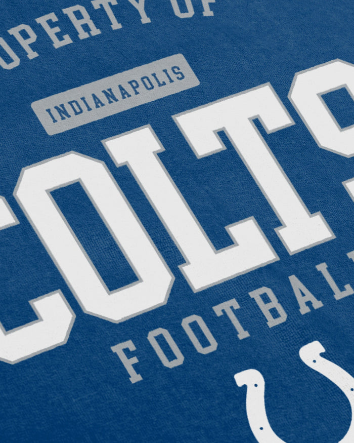 Indianapolis Colts Property Of Beach Towel FOCO - FOCO.com