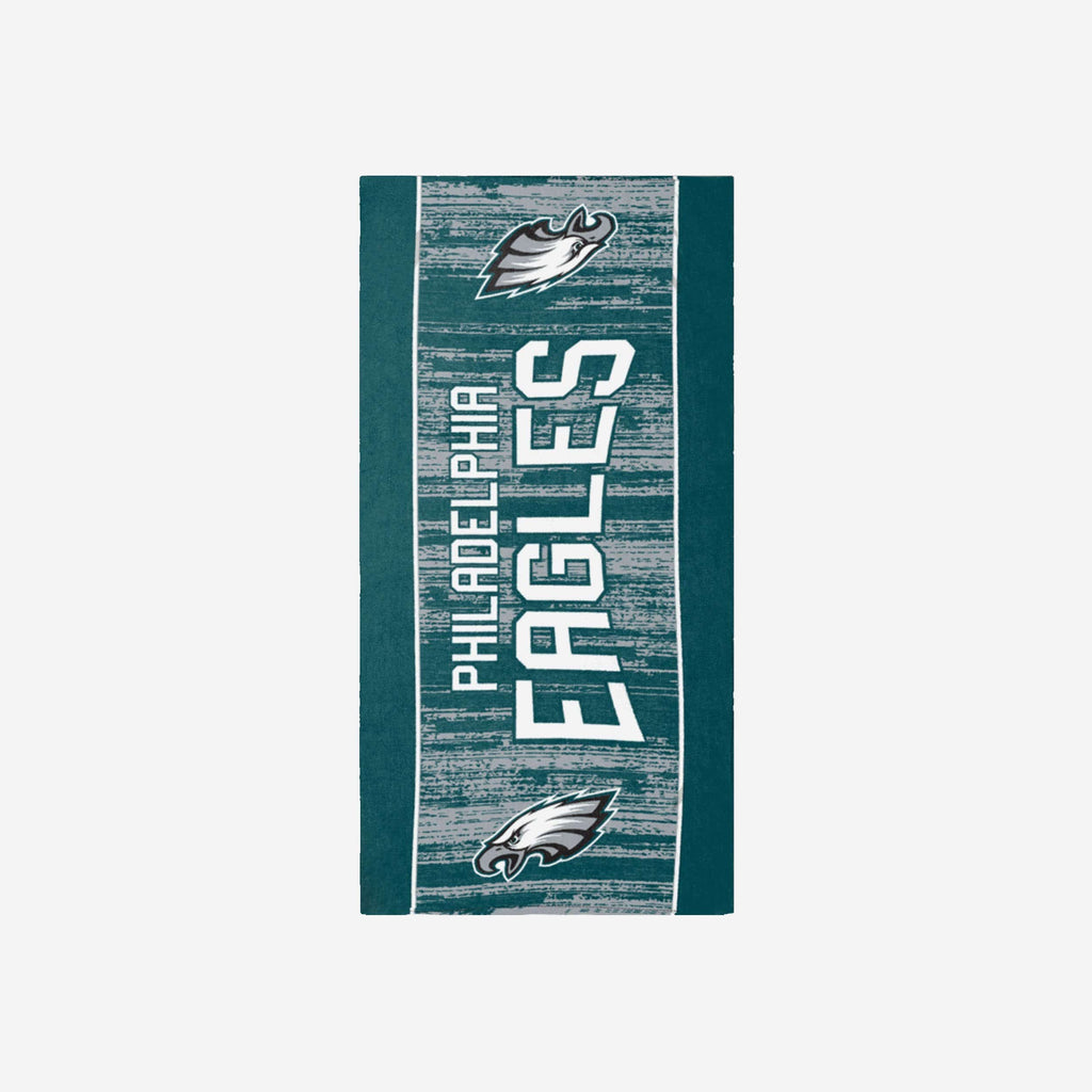 Philadelphia Eagles Big Logo Beach Towel FOCO - FOCO.com
