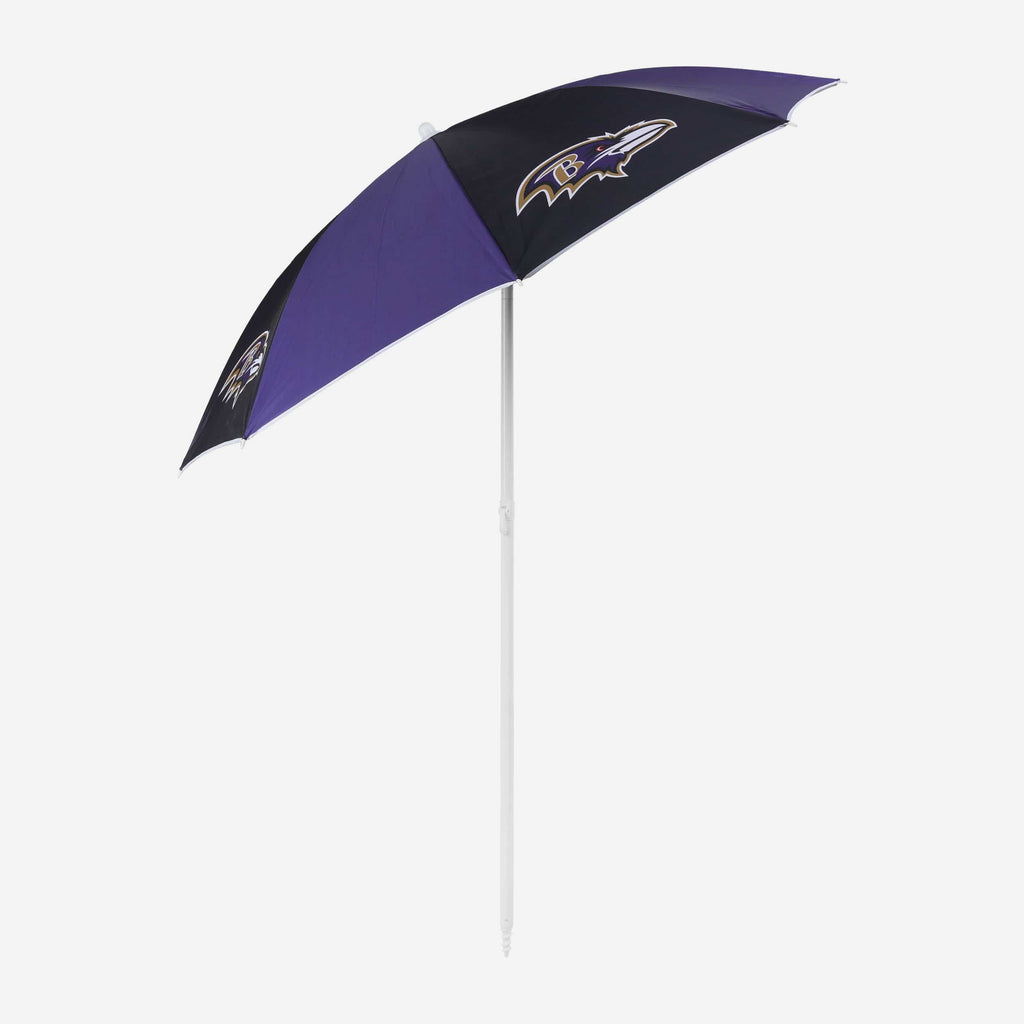 Baltimore Ravens Beach Umbrella FOCO - FOCO.com