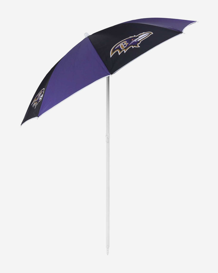 Baltimore Ravens Beach Umbrella FOCO - FOCO.com