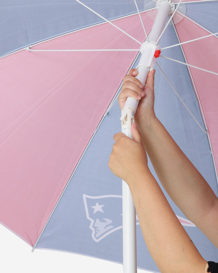 New England Patriots Beach Umbrella FOCO - FOCO.com