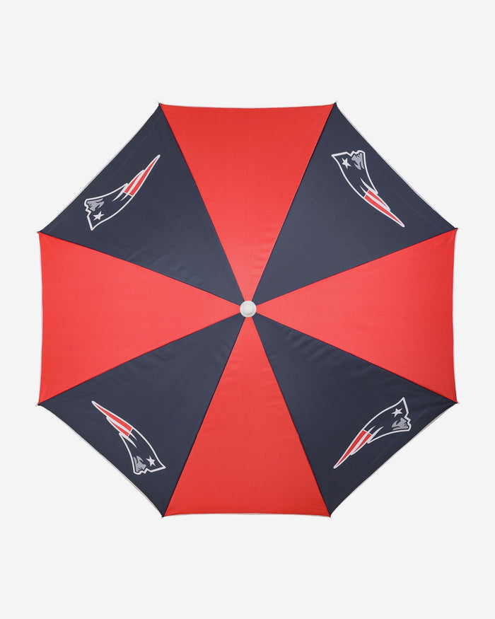 New England Patriots Beach Umbrella FOCO - FOCO.com