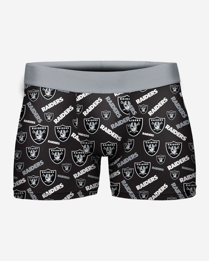 Las Vegas Raiders Repeat Logo Underwear FOCO M - FOCO.com