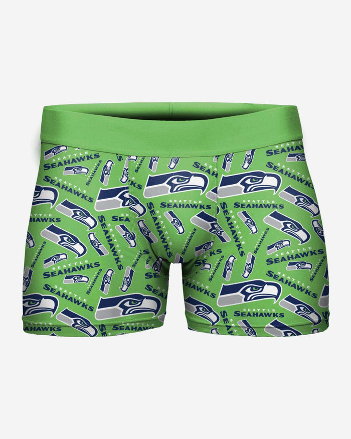 Seattle Seahawks Repeat Logo Underwear FOCO 2XL - FOCO.com