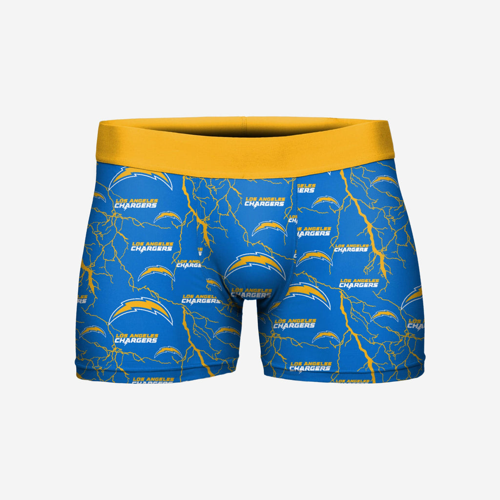 Los Angeles Chargers Repeat Logo Underwear FOCO S - FOCO.com