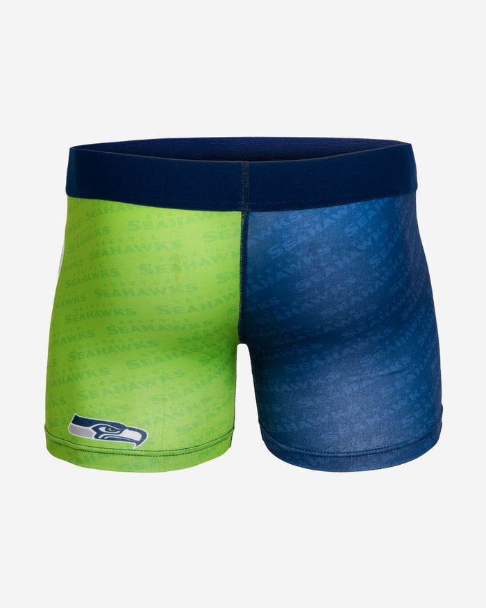 Seattle Seahawks Printed Big Logo Underwear FOCO - FOCO.com
