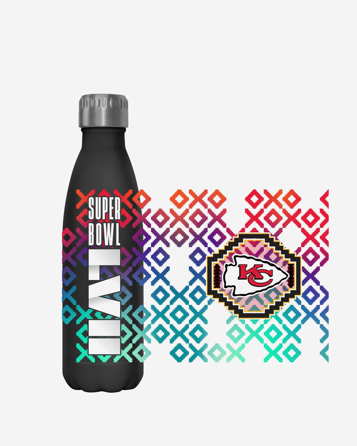 Kansas City Chiefs Super Bowl LVII Champions XO 17 oz Stainless Steel Bottle FOCO - FOCO.com