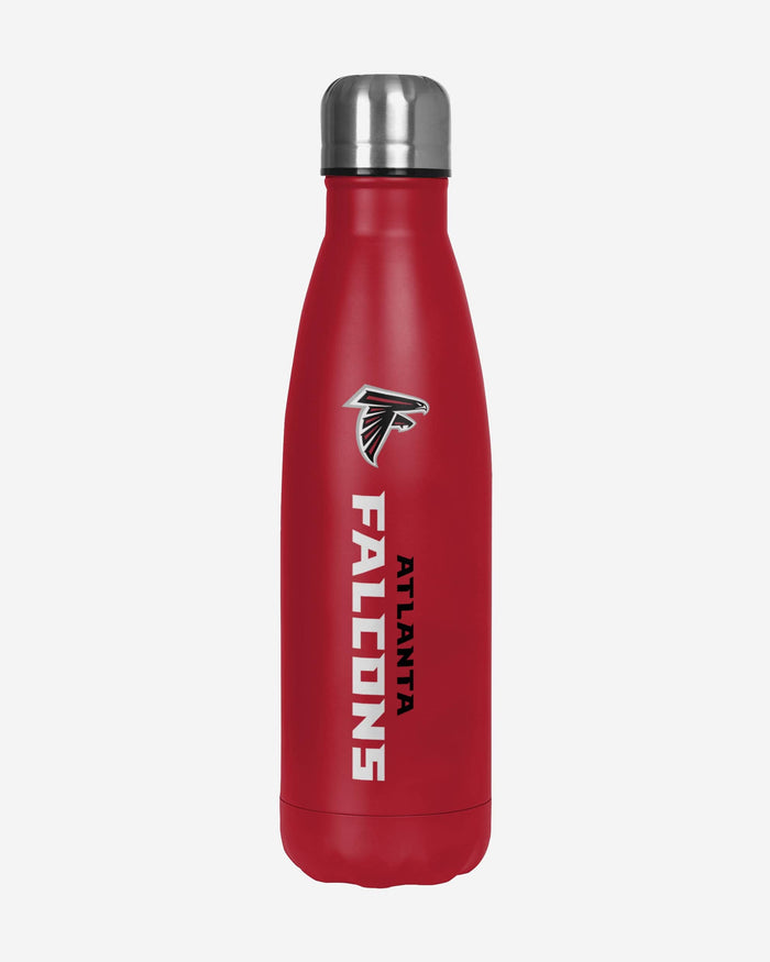 Atlanta Falcons Wordmark Chill Water Bottle FOCO - FOCO.com